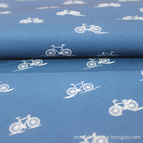 100 percent cotton shirting poplin check fabric